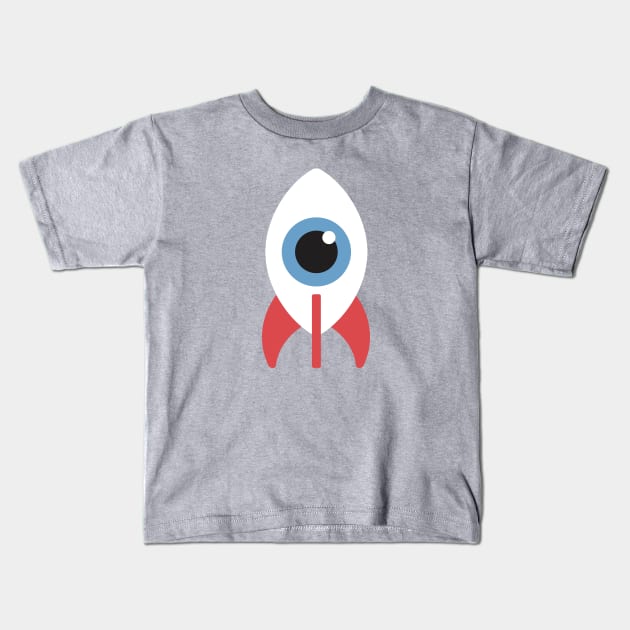 Eye on the Sky Kids T-Shirt by Gabe Pyle